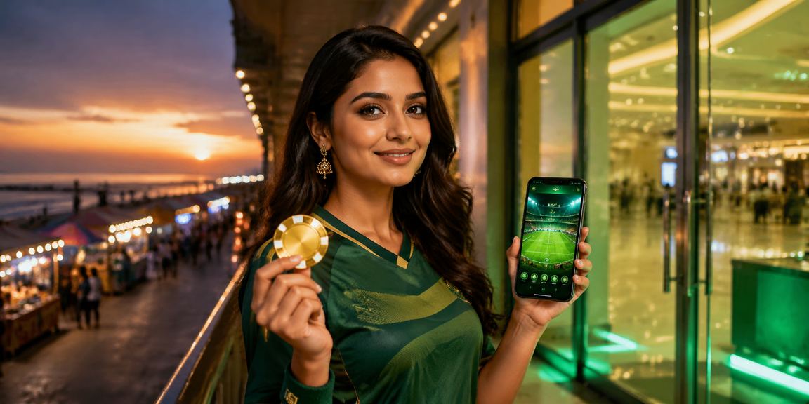 চট্টগ্রামের সৈকতে একজন সদস্য 971 প্ল্যাটফর্মে লগইন করে বেটিং উপভোগ করছেন